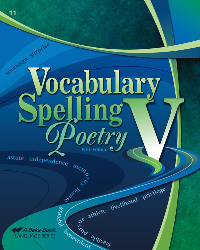 Vocabulary, Spelling, Poetry V Student
