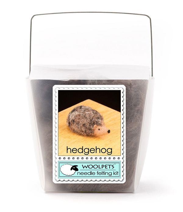 Needle Felting Kit: Hedgehog