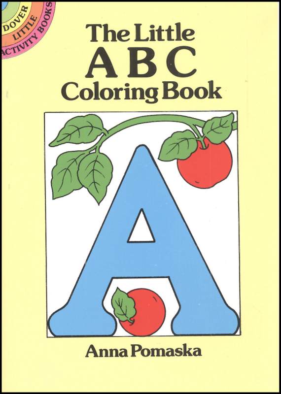 Little ABC Coloring Book Dover Publications 9780486251561