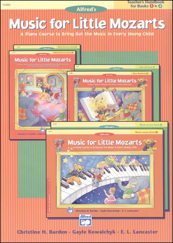 Music for Little Mozarts Teacher Handbk 1-2