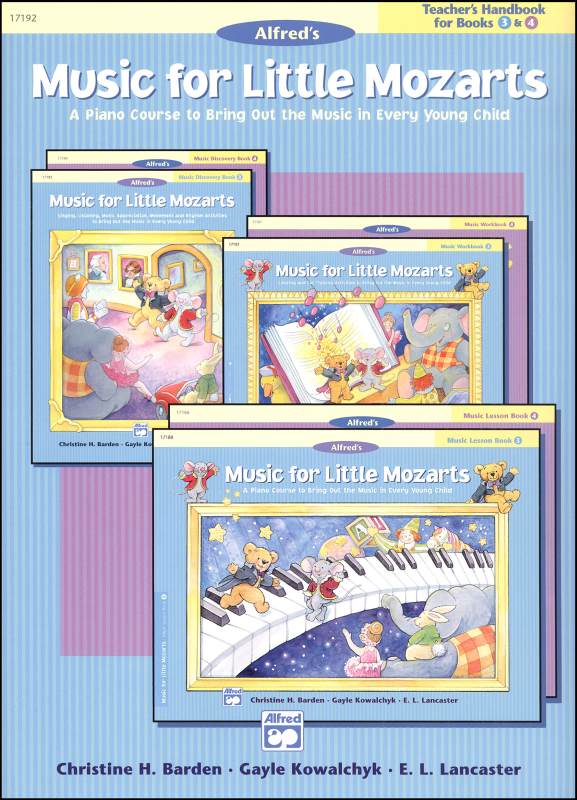 Music for Little Mozarts Teacher Handbk 3-4