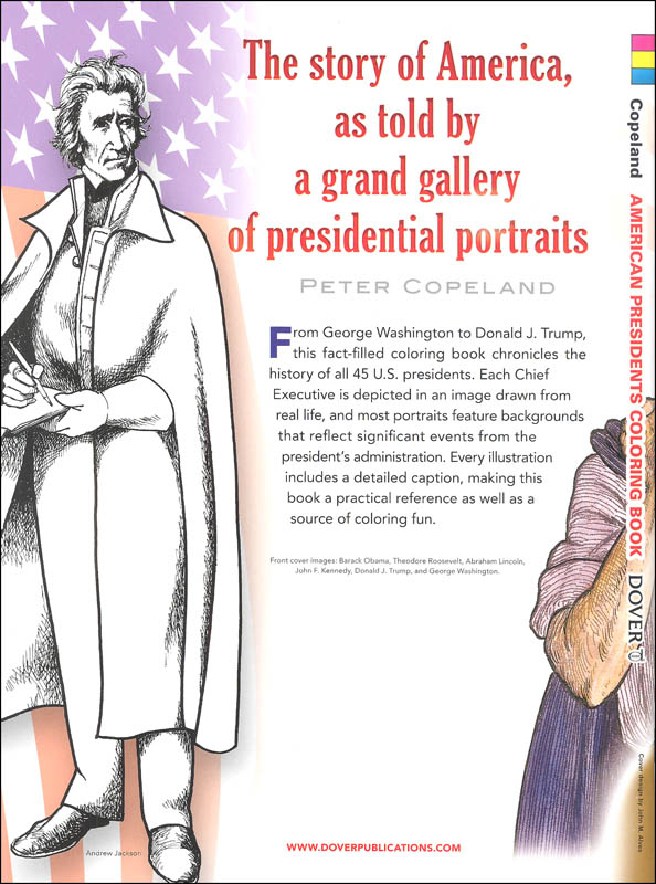 Download American Presidents Coloring Book | Dover Publications | 9780486413242