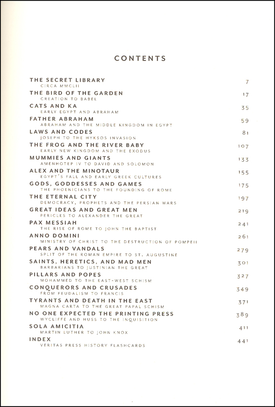 Pages of History Volume 1 Secrets of Ancients Veritas Press