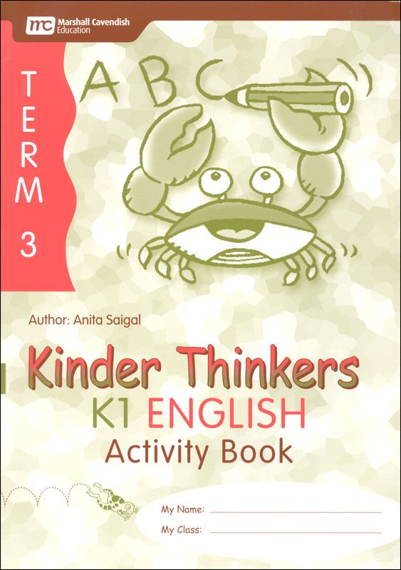 Kinder Thinkers English K1 Term 3 Activity Book