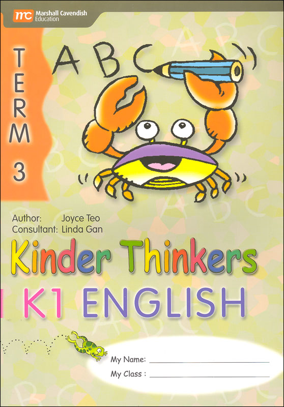 Kinder Thinkers English K1 Term 3 Coursebook