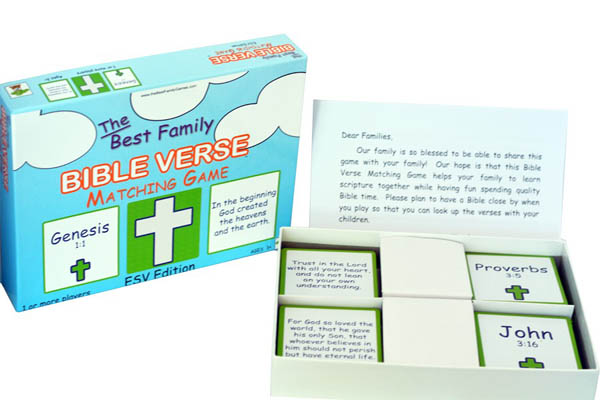 Best Family Bible Verse Matching Game: ESV Edition | Best ...