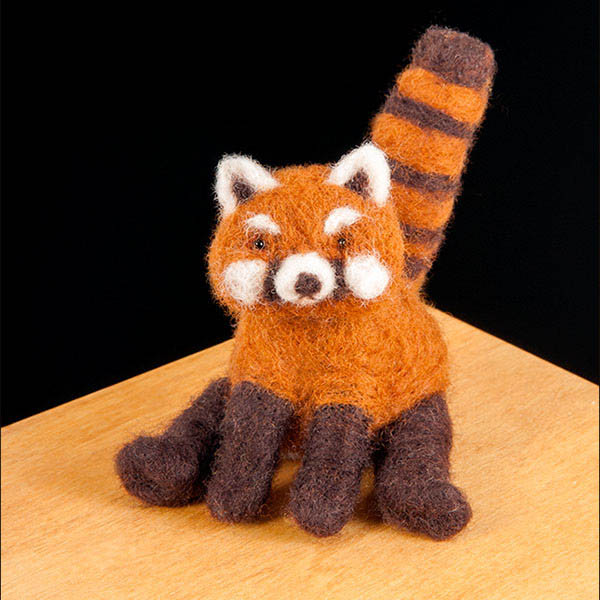 Needle Felting Kit: Red Panda | WoolPets