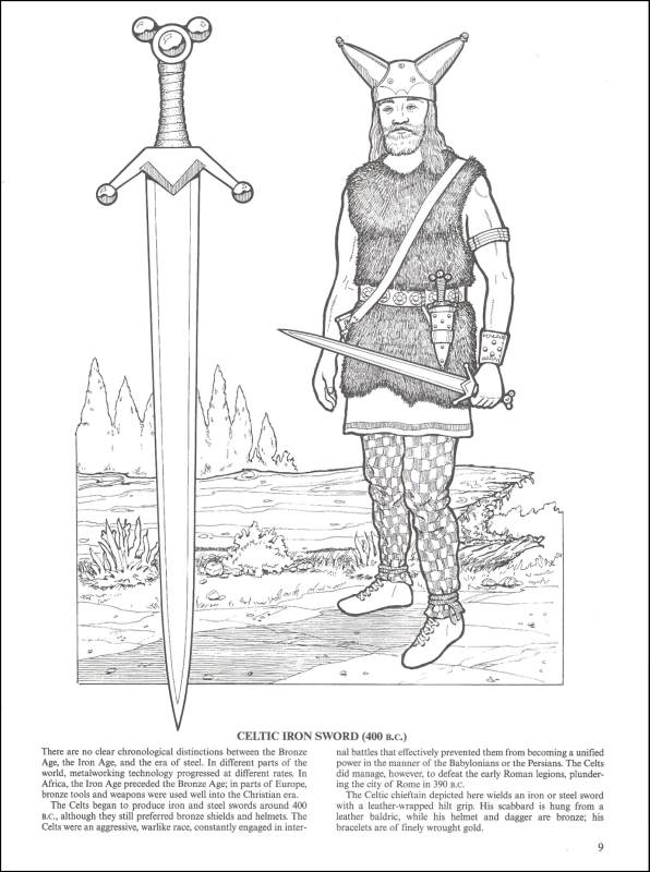 Sword Of The Spirit Template Sketch Coloring Page