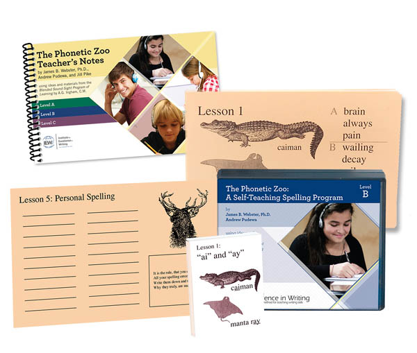 Excellence in Spelling Phonetic Zoo Level B Complete Set