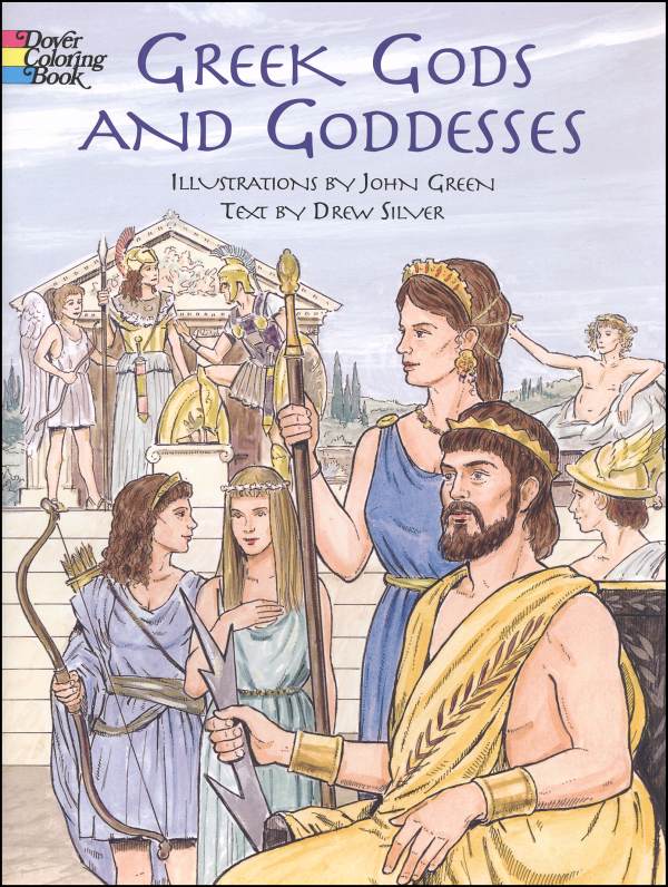 Goddess And Mythology Coloring Book By Selina Fenech
