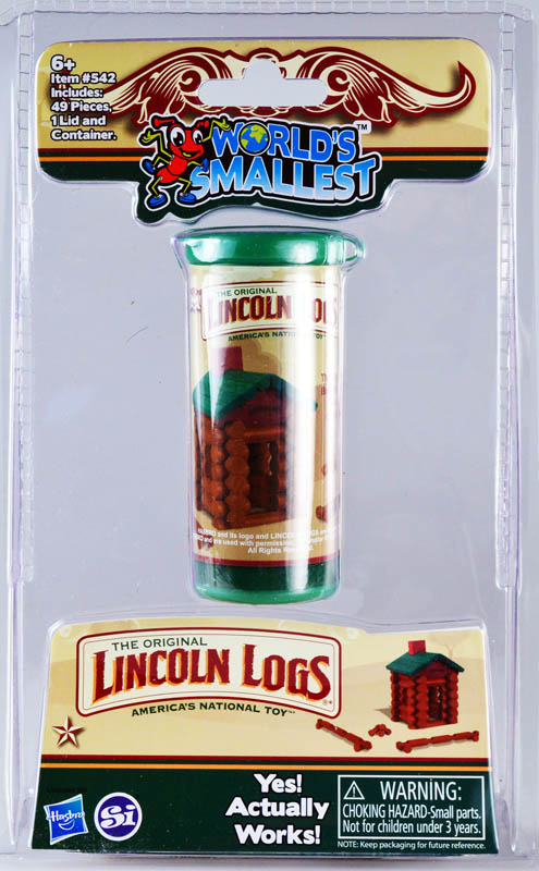 World's Smallest Lincoln Logs