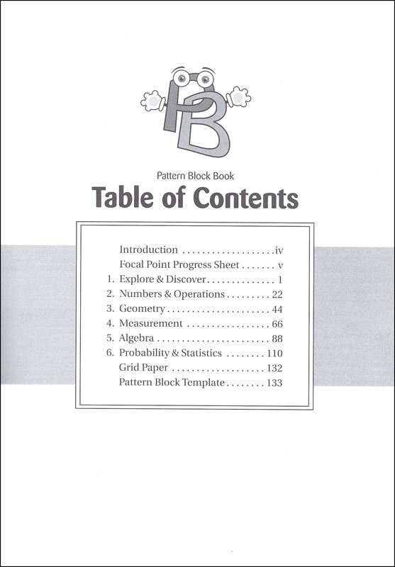 Pattern Block Book w/ CD | Didax | 9781583242766