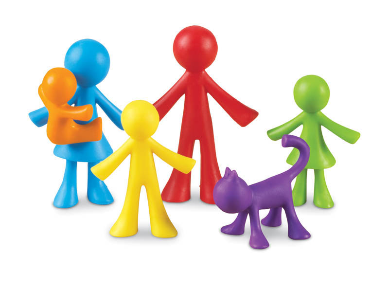 All About Me Family Counters Learning Resources