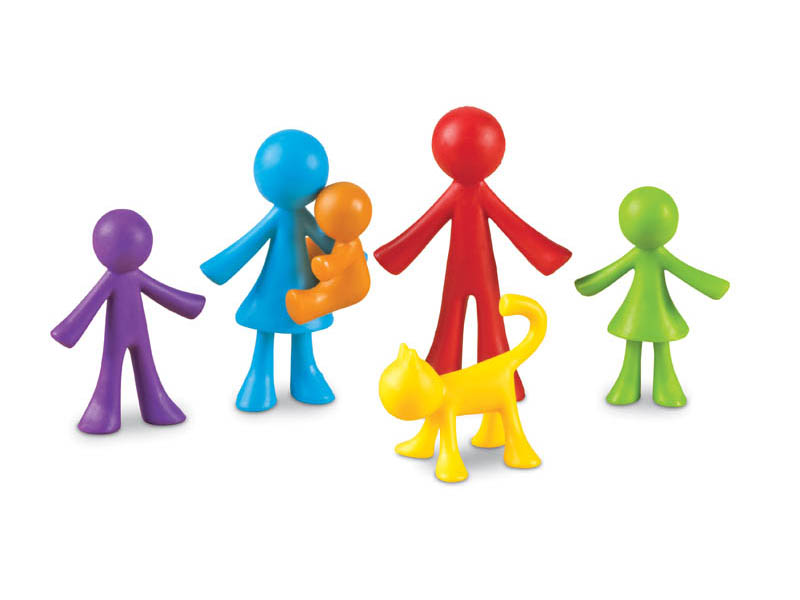 All About Me Family Counters Learning Resources