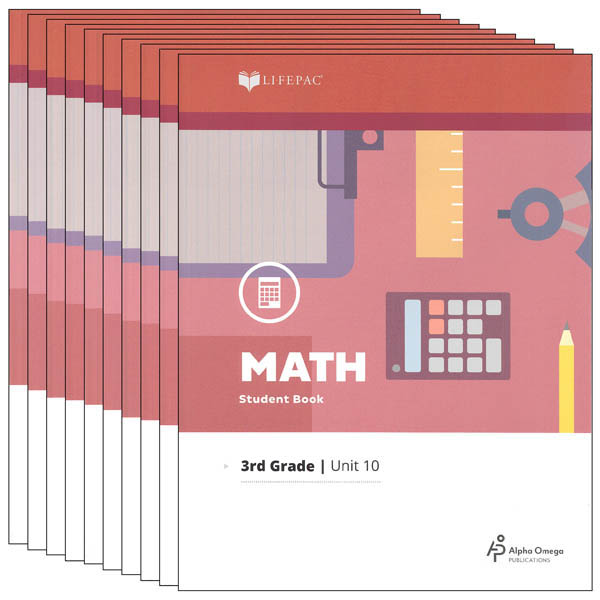 Math 3 Lifepacs Only