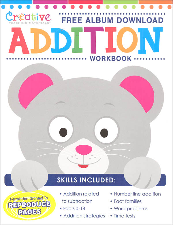 Creative Teaching Materials Addition Workbook