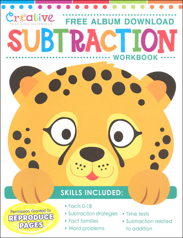 Creative Teaching Materials Subtraction Workbook