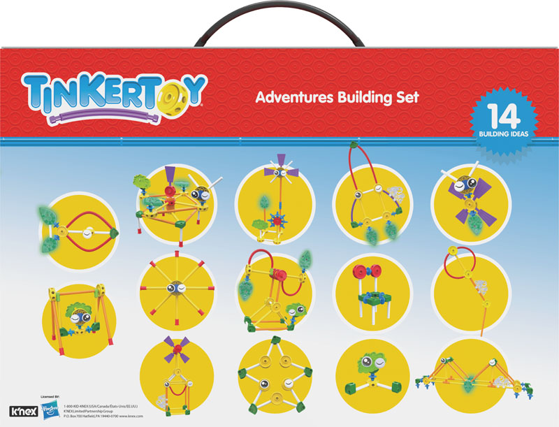 tinkertoy adventures building set