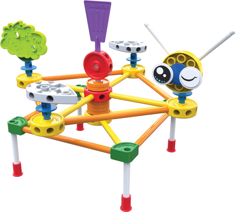 tinkertoy on the go building set