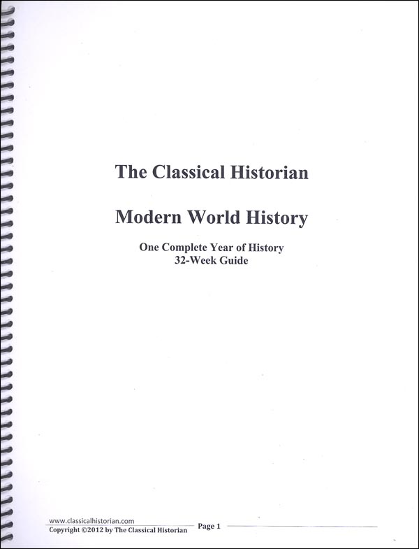 Modern World History 32 Week Guide