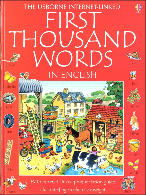 First Thousand Words in English (Usborne Internet-Linked)