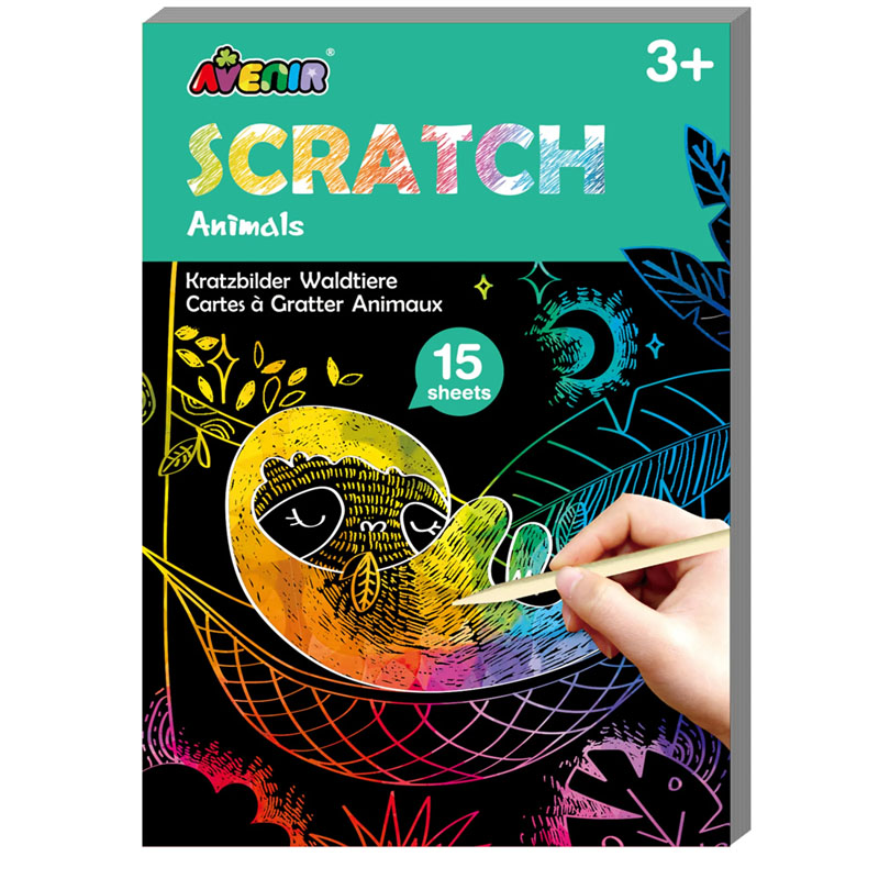 Scratch Mini Book: Animals | Avenir