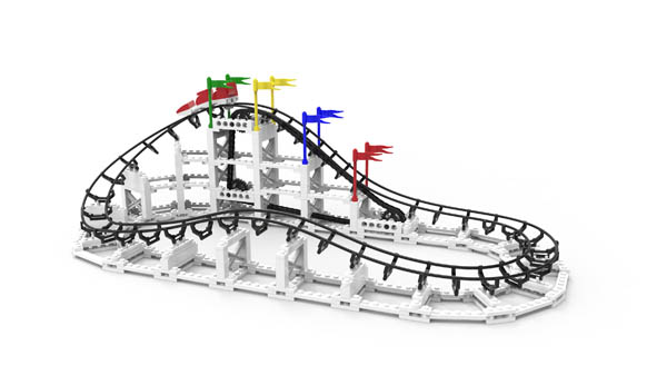 little dipper roller coaster toy