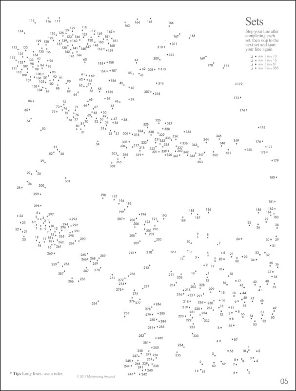 Original Greatest Dot-to-dot Book 3 Sample Puzzle 083