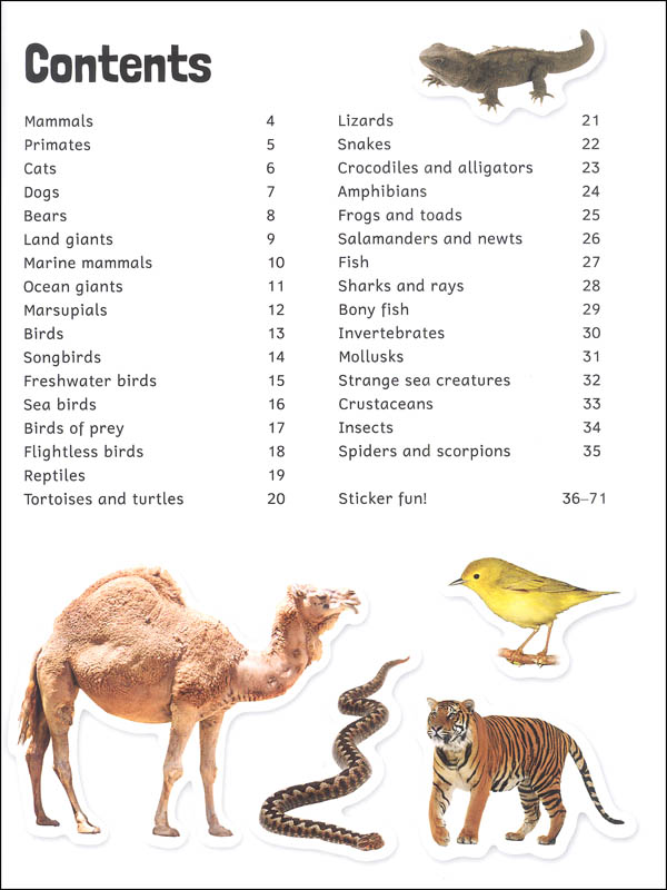 Sticker Encyclopedia: Animals | Dorling Kindersley | 9781465490865