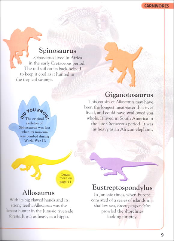 Sticker Encyclopedia Dinosaurs Dorling Kindersley 9780756652326