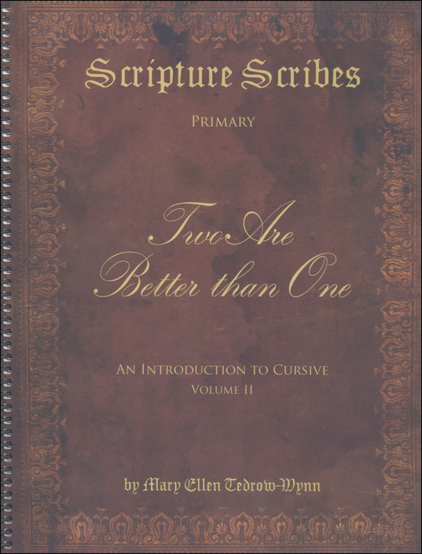 Scripture Scribes: In the Beginning, Introduction to Cursive Volume I