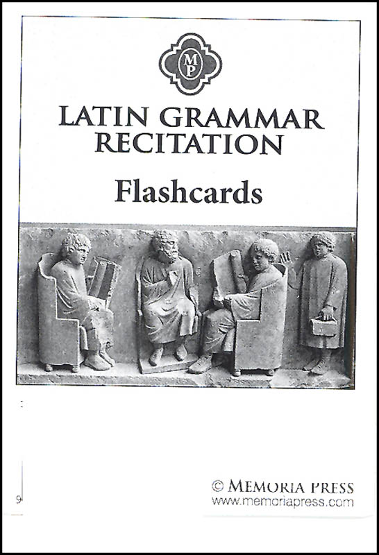 Latin Grammar Recitation Flashcards