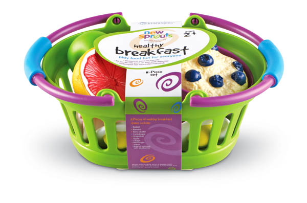New Sprouts Healthy Breakfast Play Food (10 Pieces)