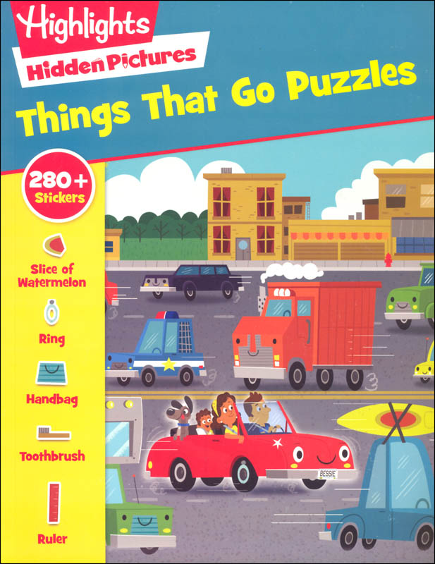 Hidden Pictures: Things That Go Puzzles