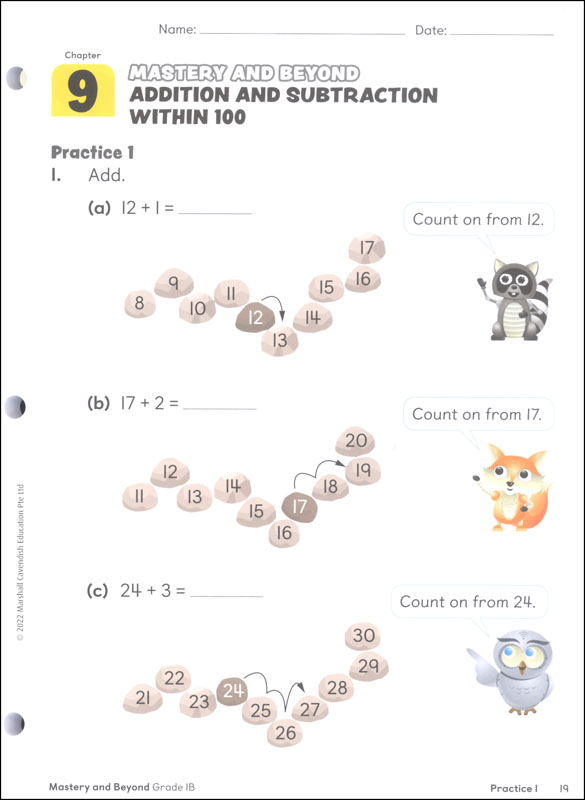 Primary Mathematics Mastery And Beyond 1B (2022 Edition) | Marshall ...