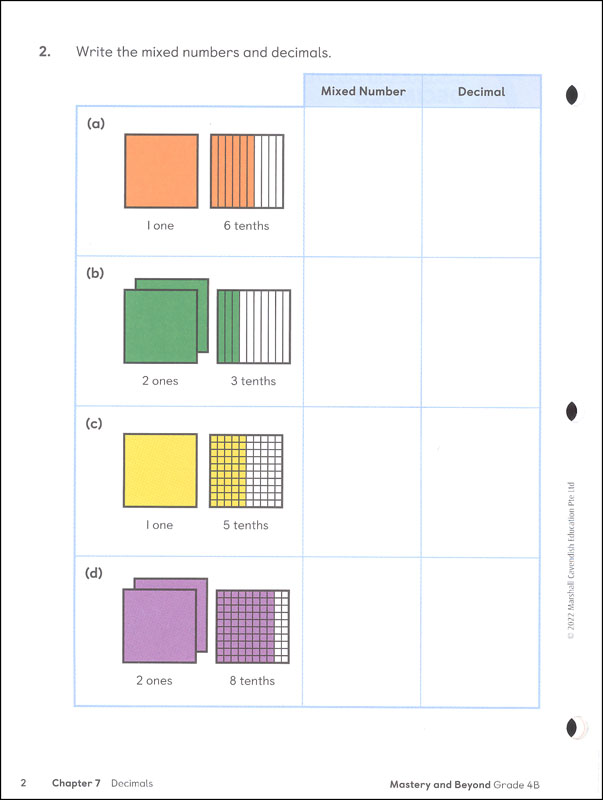 Primary Mathematics Mastery And Beyond 4B (2022 Edition) | Marshall ...