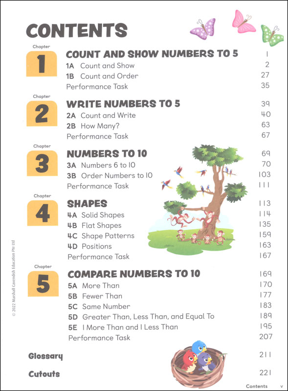 Primary Mathematics Student Book Kindergarten A (2022 Edition ...