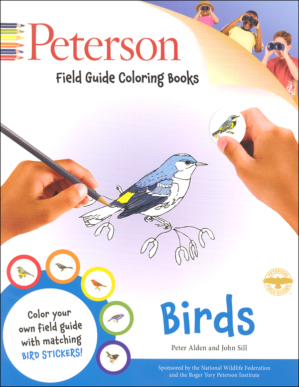 Peterson Field Guide Color-in Book: Birds