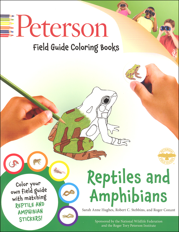 Peterson Field Guide Color-in Book: Reptiles and Amphibians