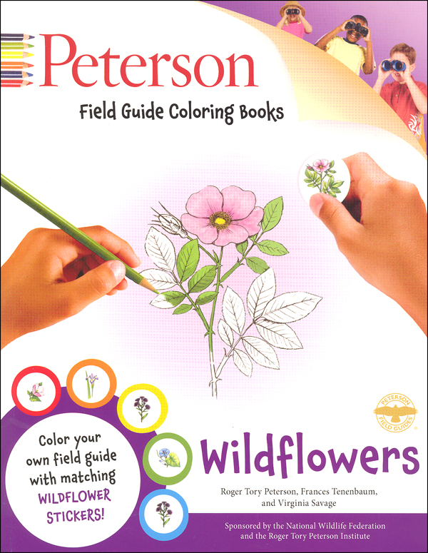 Peterson Field Guide Color-in Book: Wildflowers