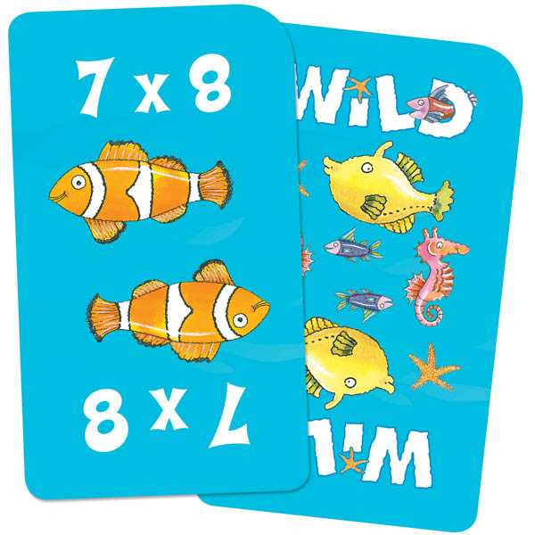 Math War Multiplication Game Cards School Zone 9780887432873