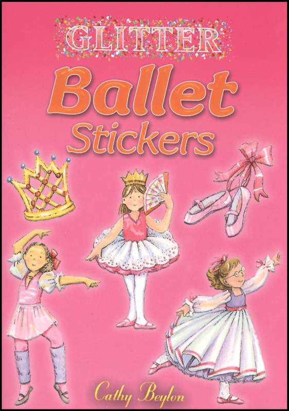 Glitter Ballet Small Format Stickers