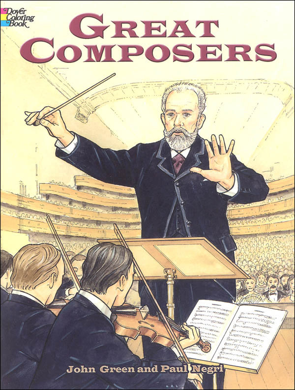 Great Composers Coloring Book