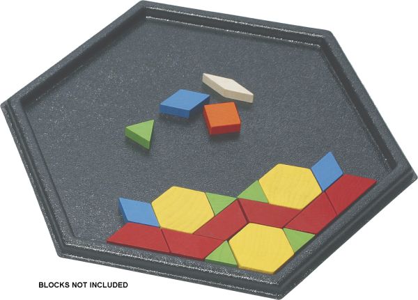Pattern Block Tray - Hexagonal