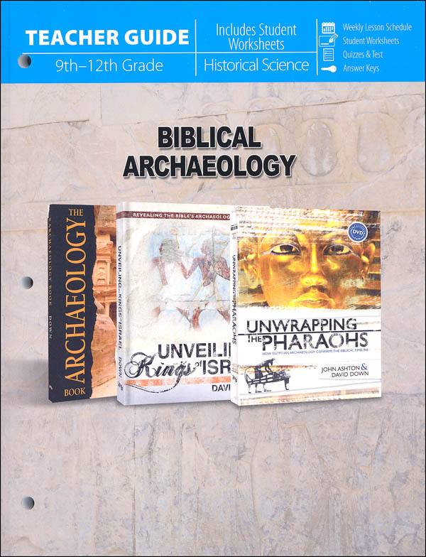 Biblical Archaeology Teacher Guide Master Book Publishers 9781683440451