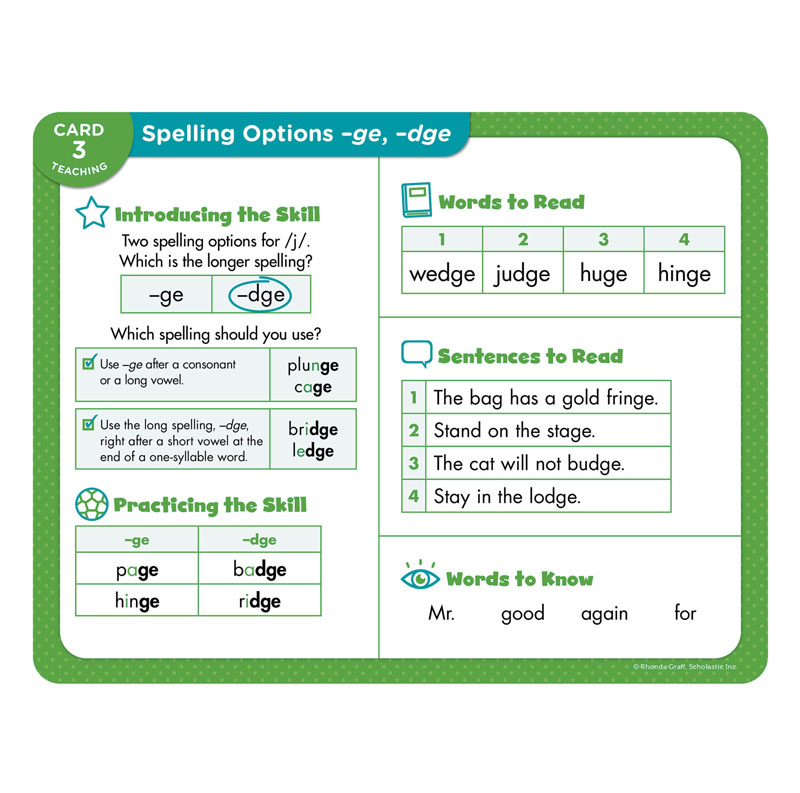 Decodable Cards Advanced Phonics Concepts Grades 1 3 Scholastic   015436i03 