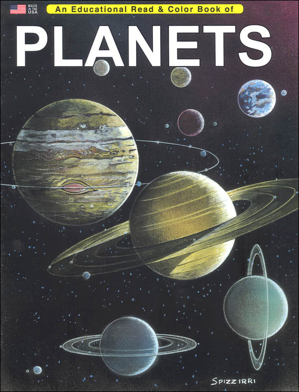 Planets (Educational Read & Color Book)