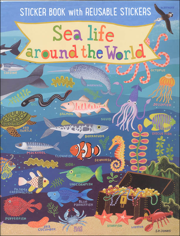 Sea Life Around the World Kid's Sticker Book