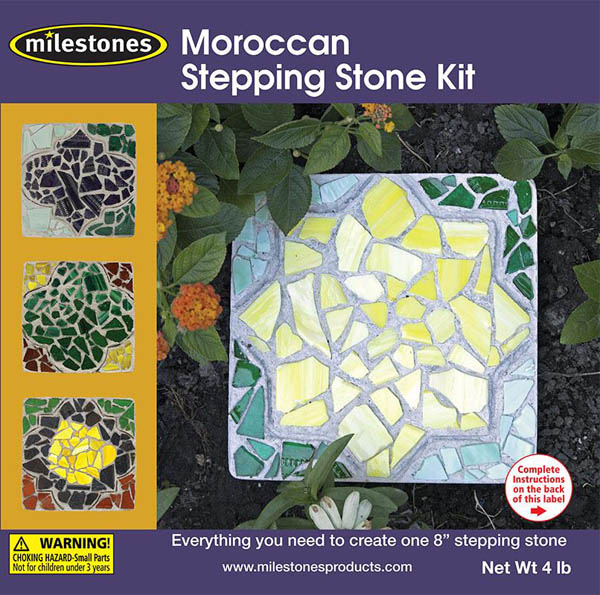 Moroccan Stepping Stone Kit (8") Milestones Products