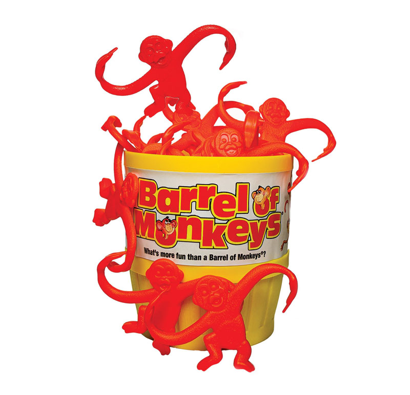 barrel of monkey clipart